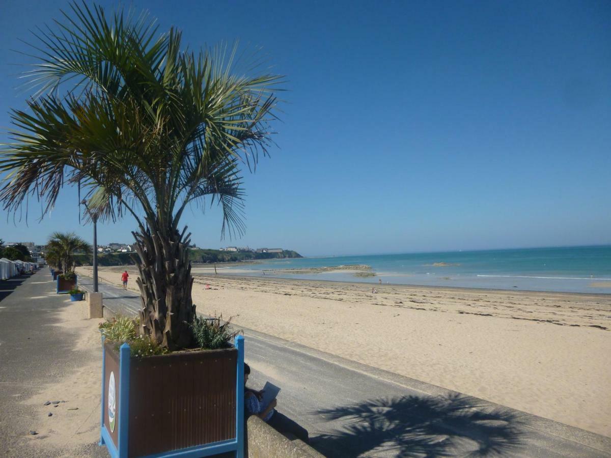 Studio Les Pieds Dans L'Eau Donville-les-Bains Kültér fotó