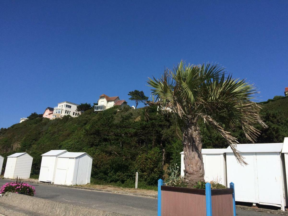 Studio Les Pieds Dans L'Eau Donville-les-Bains Kültér fotó