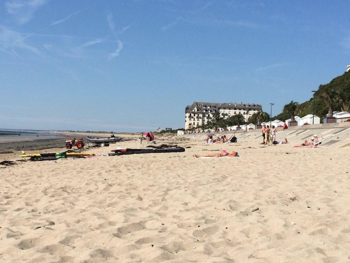 Studio Les Pieds Dans L'Eau Donville-les-Bains Kültér fotó
